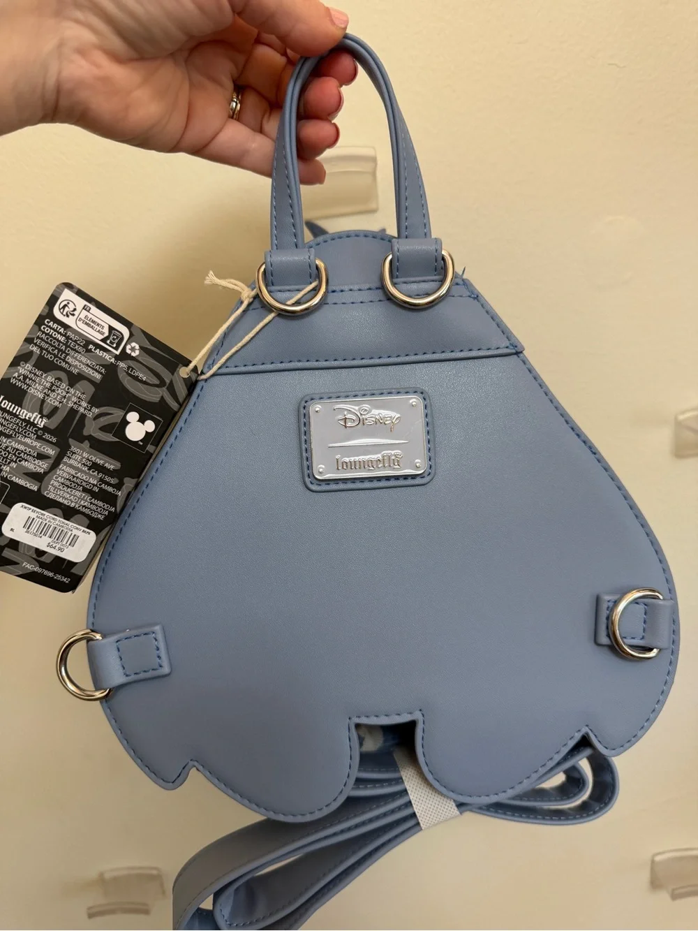 Loungefly Eeyore Corduroy Figural Convertible Mini Backpack | Winnie the Pooh